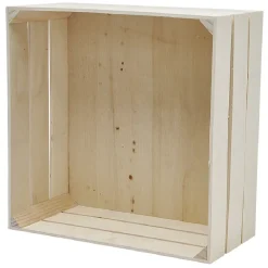 Boîte en bois petit modèle marron