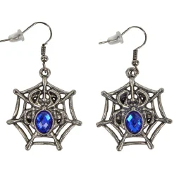 Boucles d'oreille araignée