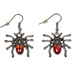 Boucles d'oreille araignée