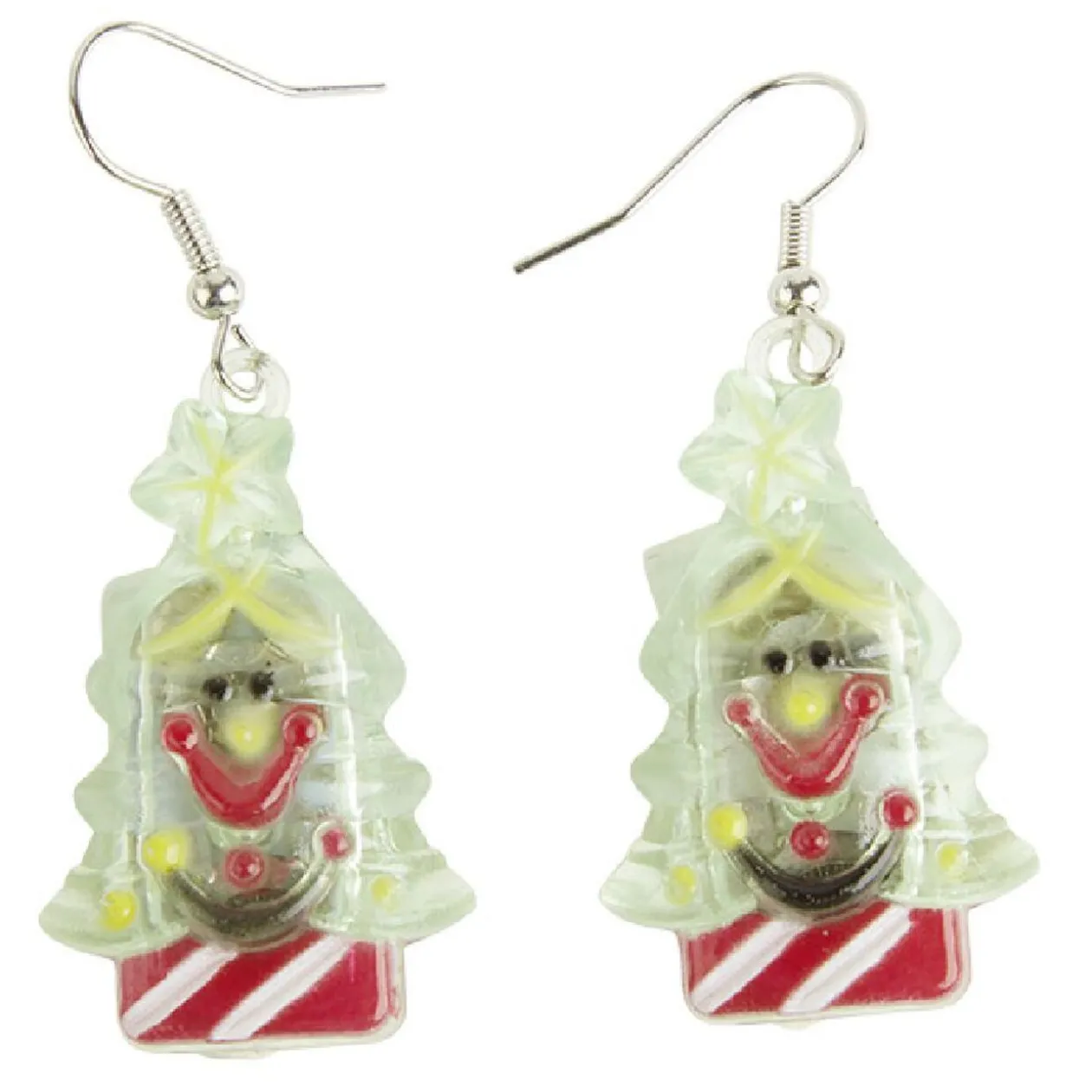 Boucles d'oreille lumineuses 2led