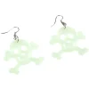 Boucles d'oreilles phosphorescent Halloween