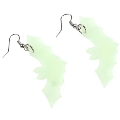 Boucles d'oreilles phosphorescent Halloween