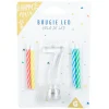 Bougie anniversaire lumineuse à led chiffre 7