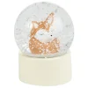 Boule à neige animal de Noël