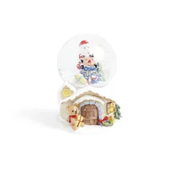 Boule à neige Noël Ø8,3xH10,5 cm - 4 modèles