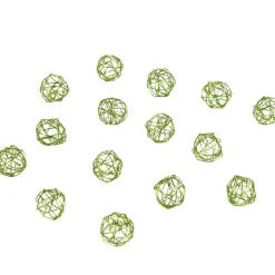 Boule déco verte x15