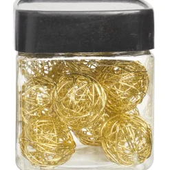 Boule décorative ivoire x12