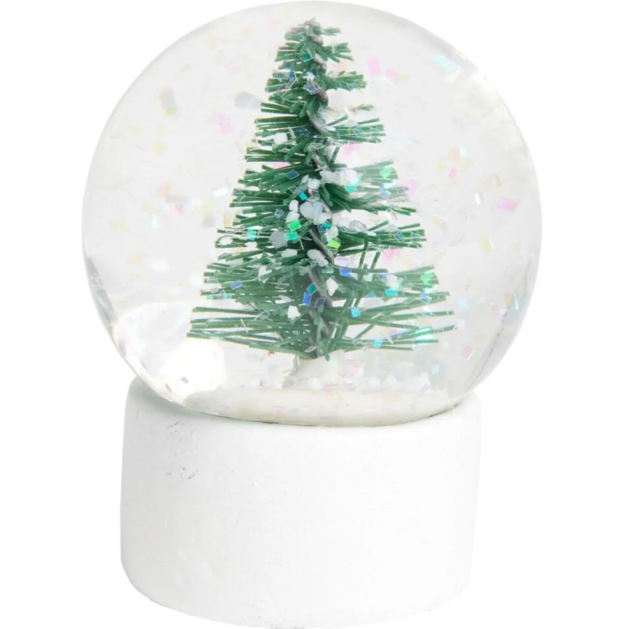 Boule de neige décor sapin de Noël