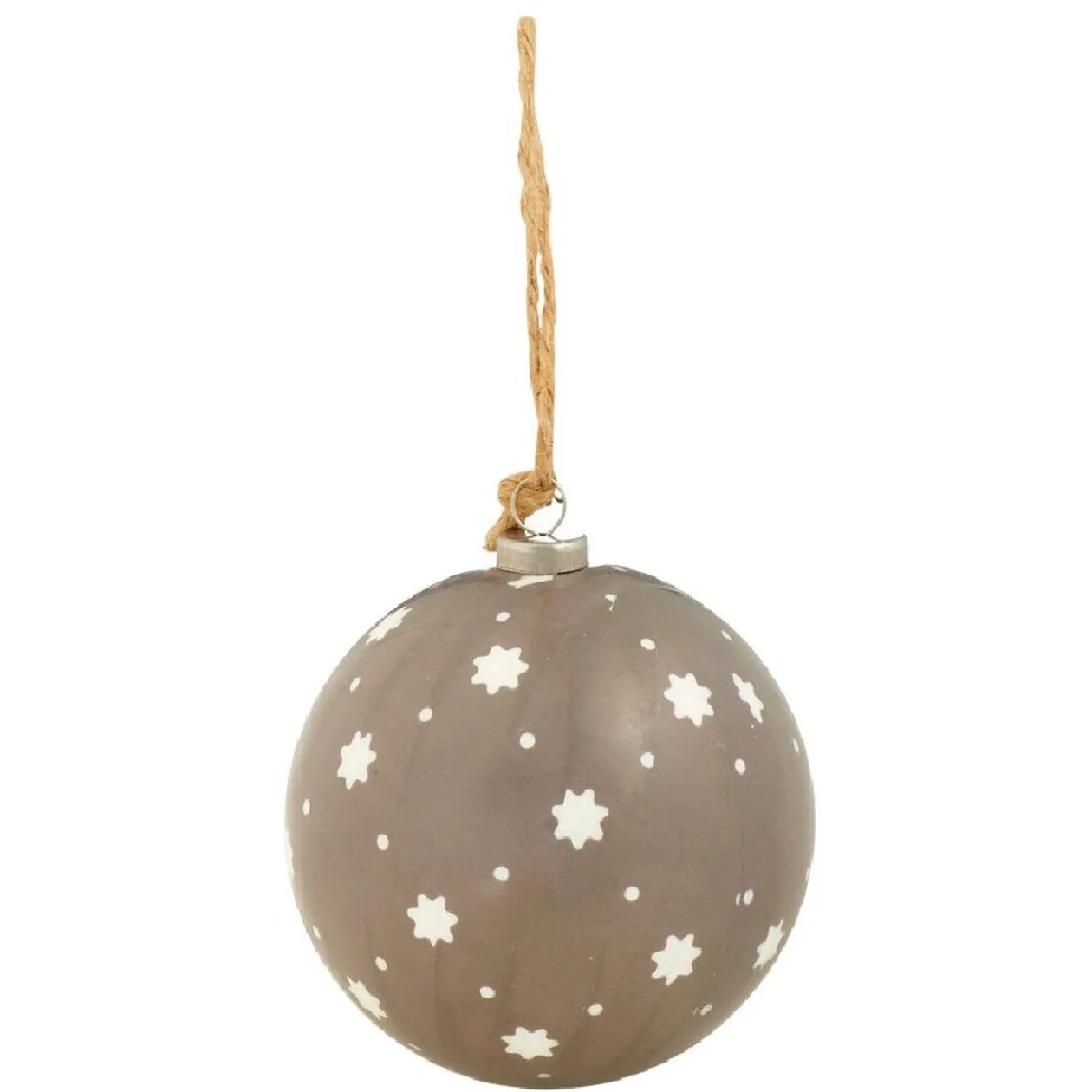 Boule de Noël à fleurs