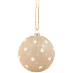 Boule de Noël à fleurs