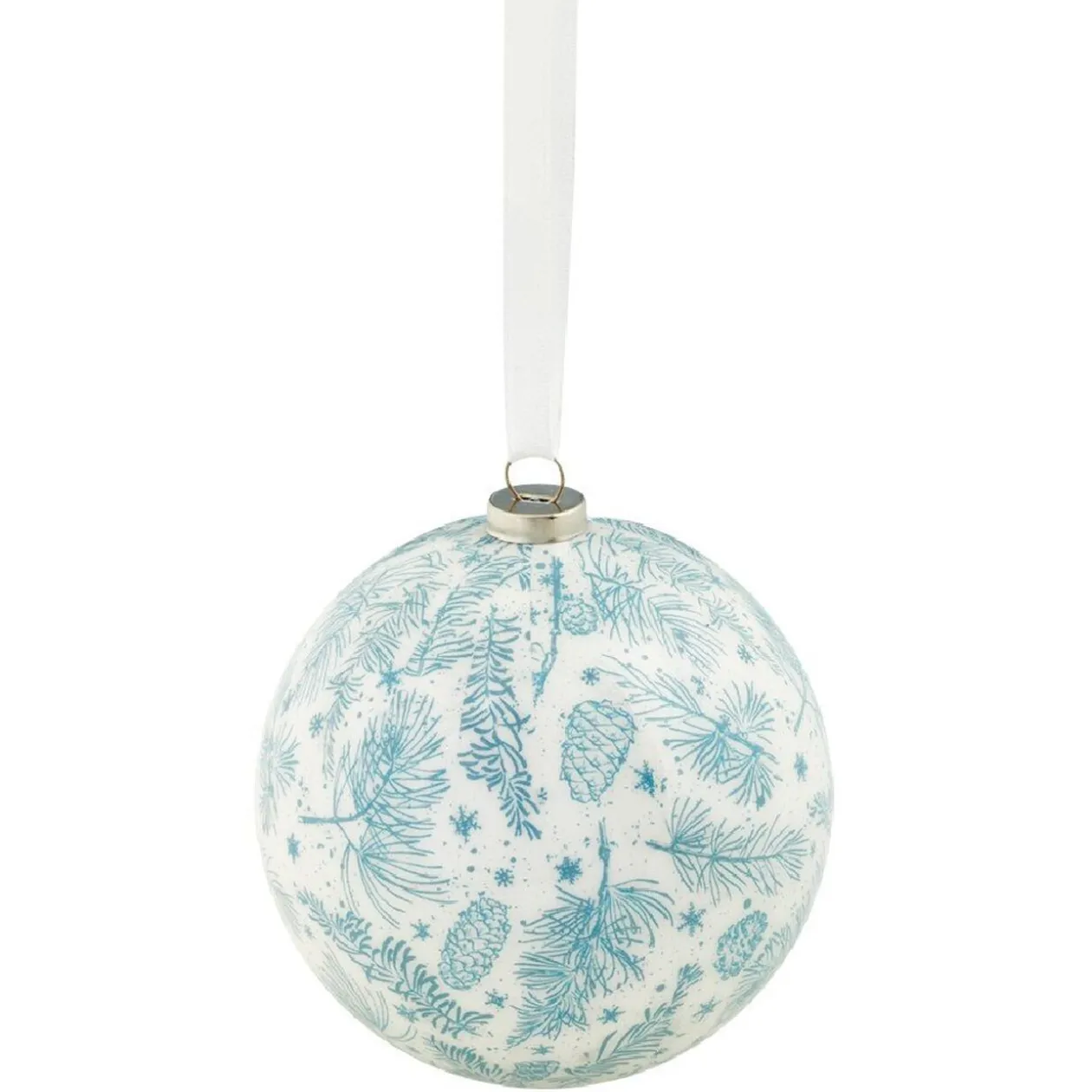 Boule de Noël à suspendre design cocooning