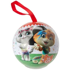 Boule de Noël à suspendre garnie 24 bonbons