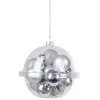 Boule de Noël argentée x12