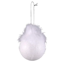 Boule de Noël blanche