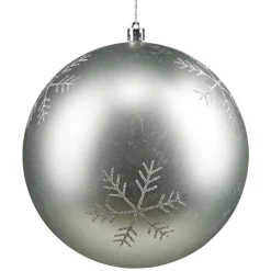 Boule de Noël bleu et argenté x32