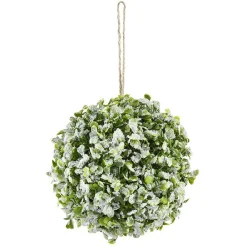 Boule de Noël buis artificiel vert