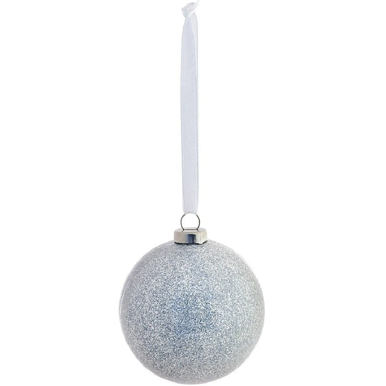 Boule de Noël colorée pailletée