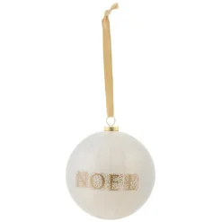 Boule de Noël design héritage chic