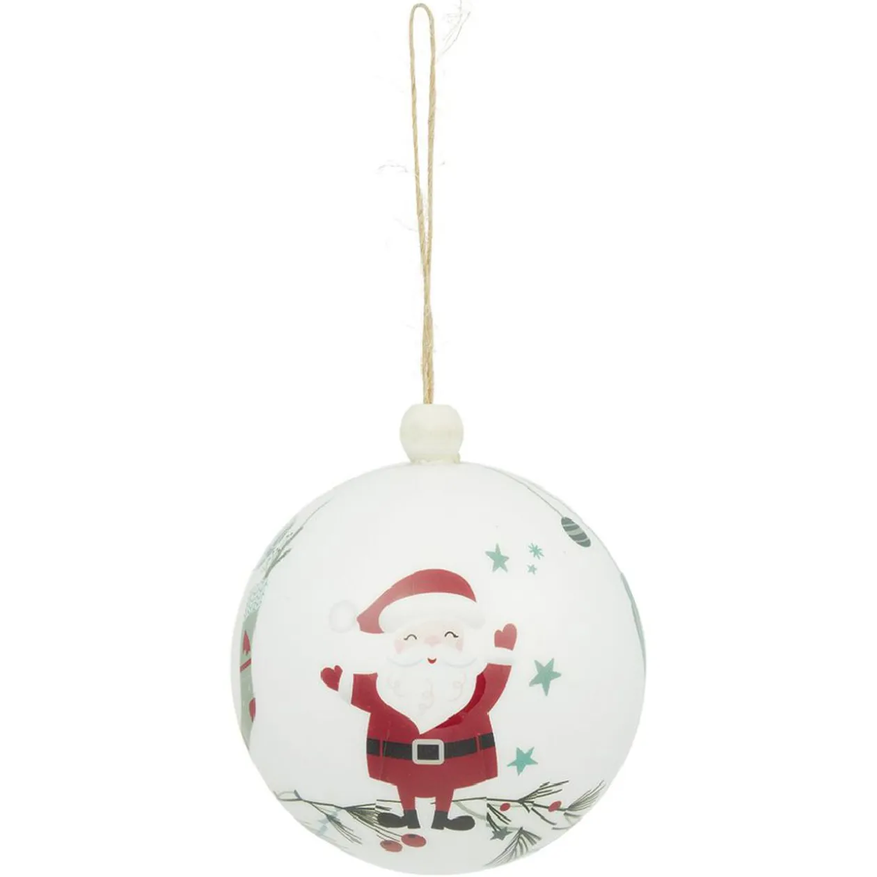 Boule de Noël design tradition Ø8 cm