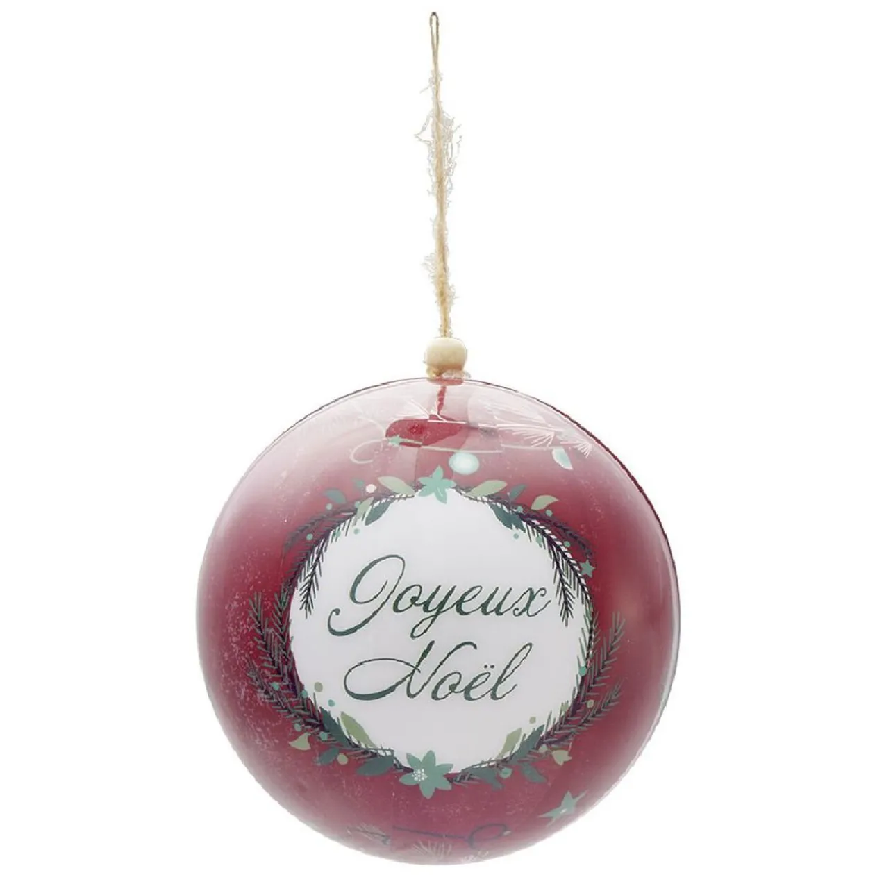 Boule de Noël design tradition Ø12 cm