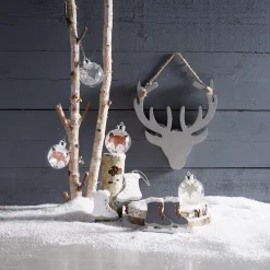 Boule de Noël dessin animal