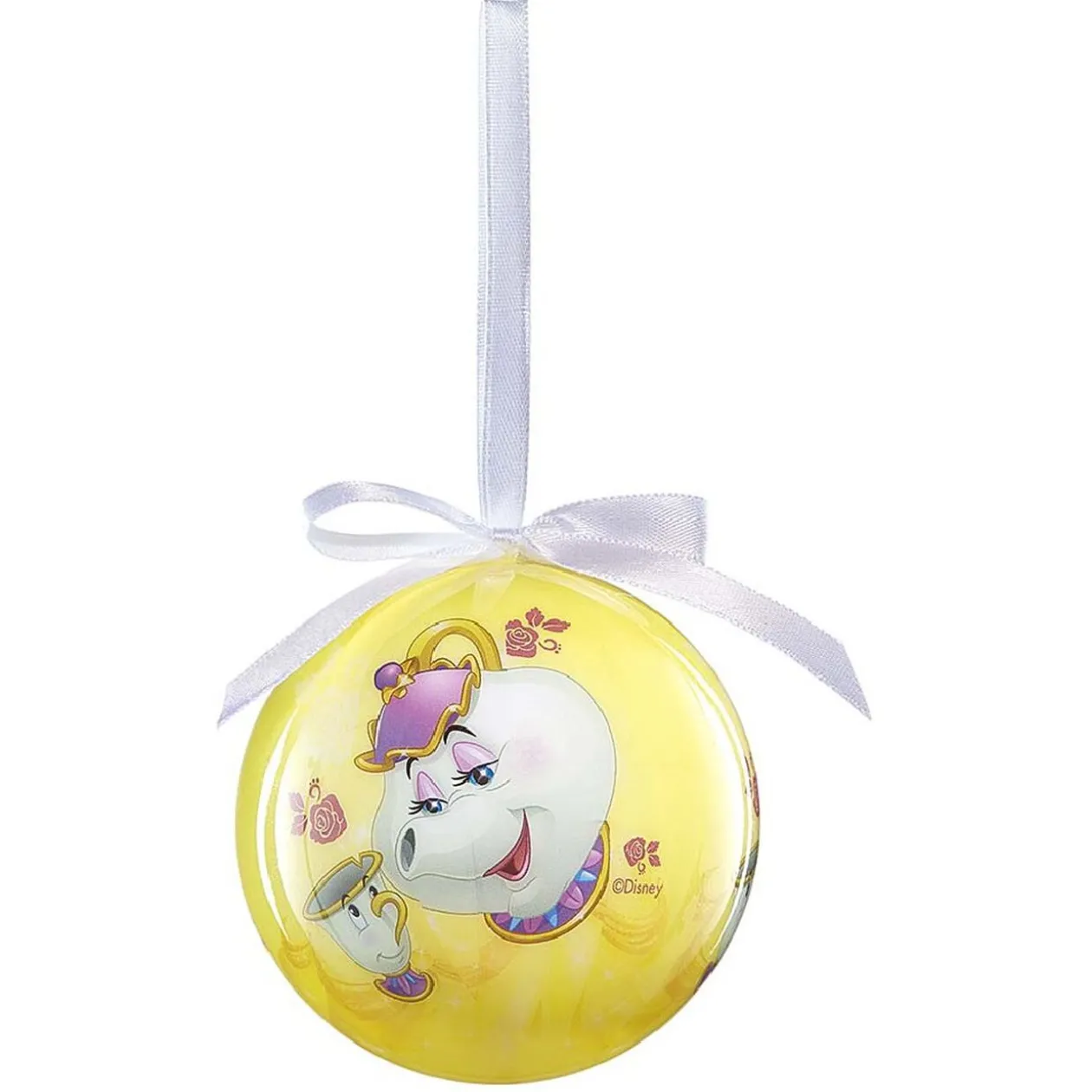 Boule de Noël Disney La Belle et la Bête