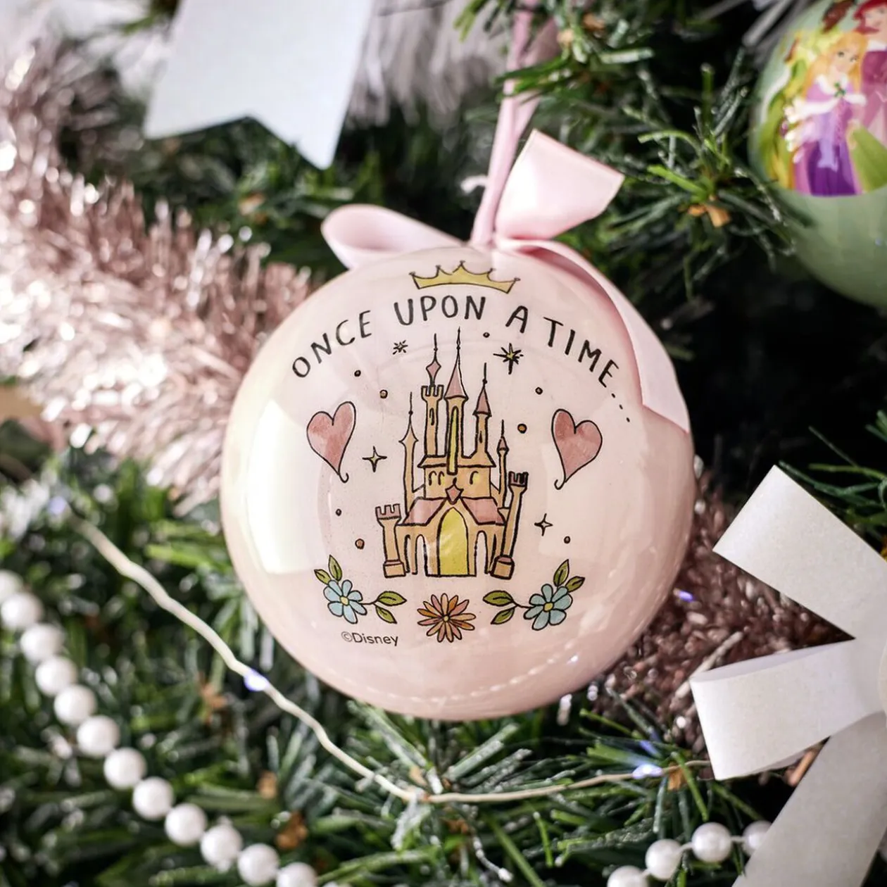 Boule de Noël Disney Princesse Ø10 cm