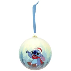 Boule de Noël Disney Stitch bleu Ø9,5 cm
