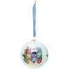 Boule de Noël Disney Stitch bleu Ø7,5cm