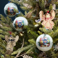 Boule de Noël Disney Stitch bleu Ø7,5cm