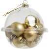 Boule de Noël doré Ø3 cm x12