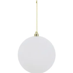 Boule de Noël effet floqué