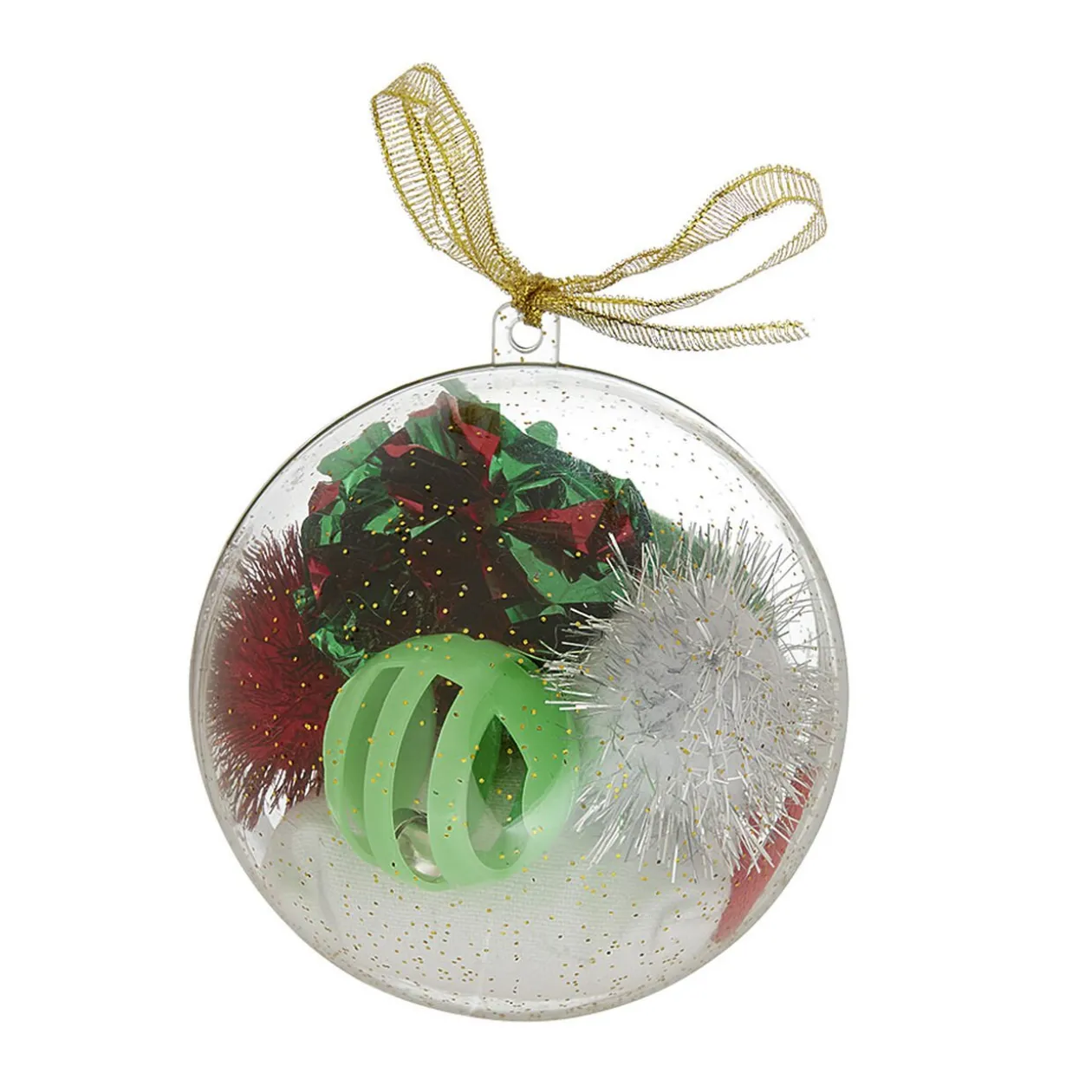 Boule de Noël en verre transparent x6