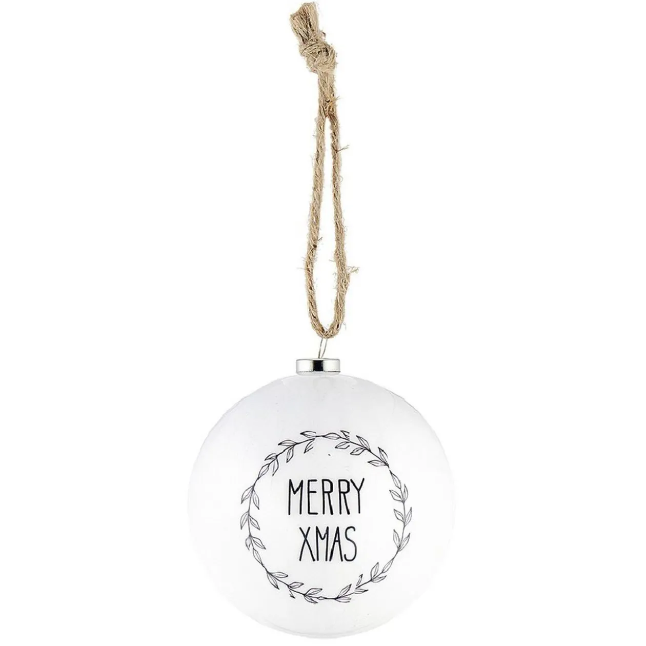 Boule de Noël esprit Scandinave Nature