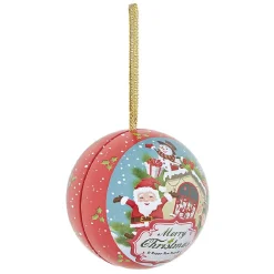 Boule de Noël esprit traditionnel A remplir