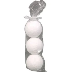 Boule de Noël imitation neige X3