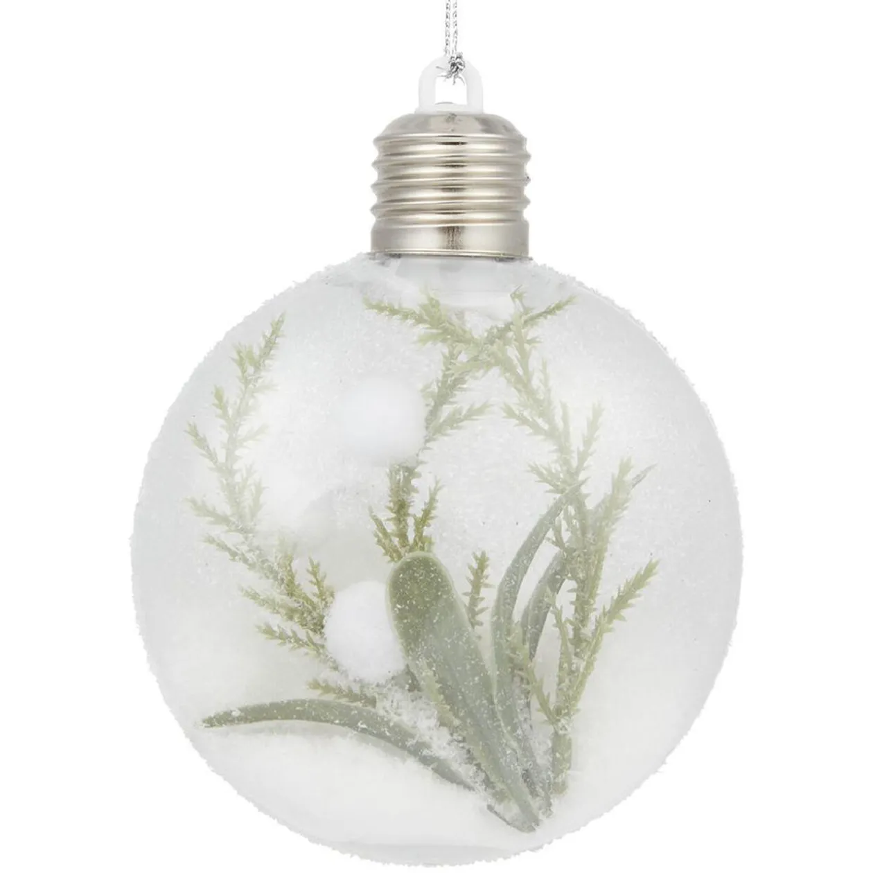 Boule de Noël lumineuse à suspendre