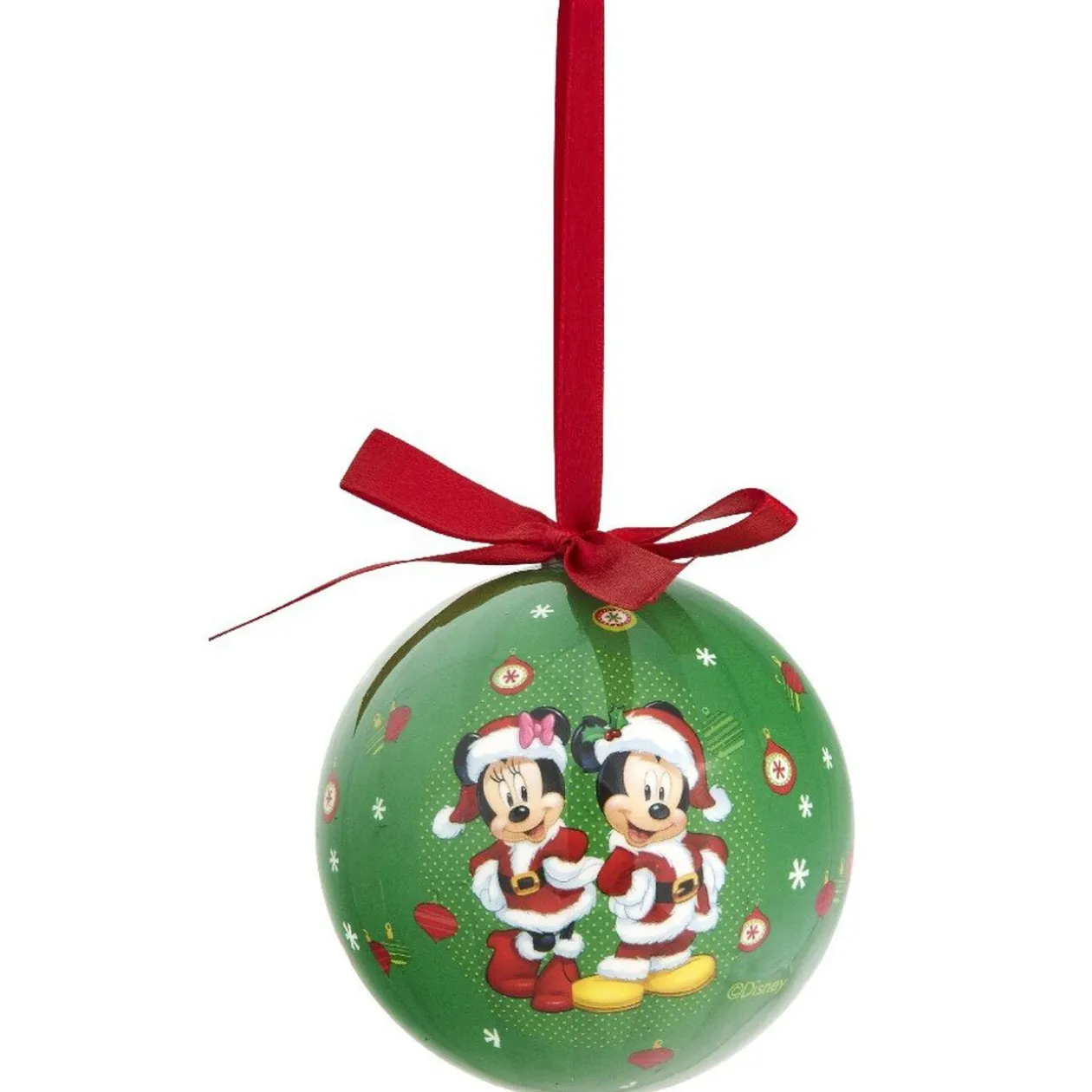 Boule de Noël Mickey verte Disney