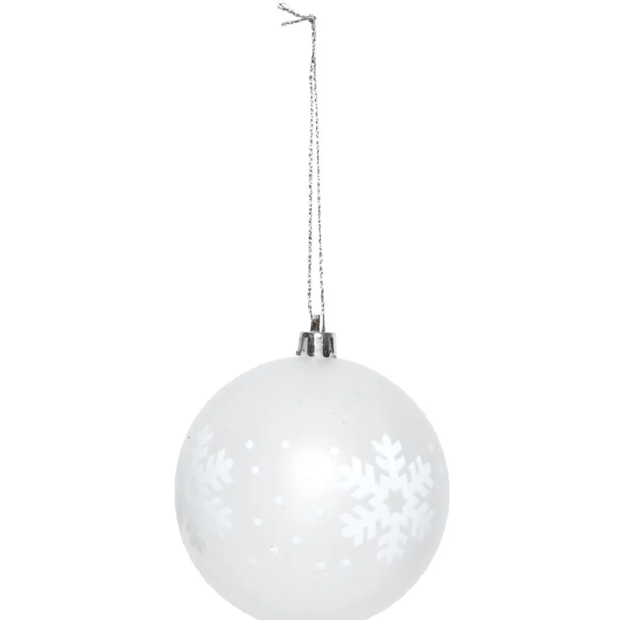 Boule de Noël motif flocon