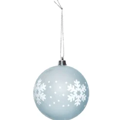 Boule de Noël motif flocon