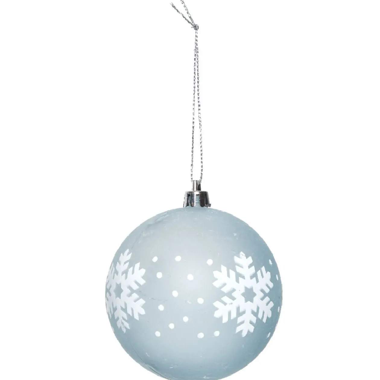 Boule de Noël motif flocon