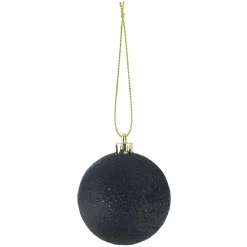 Boule de Noël mousse pailletée