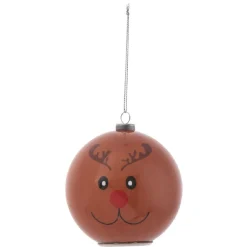 Boule de Noël musicale LED Ø8 cm