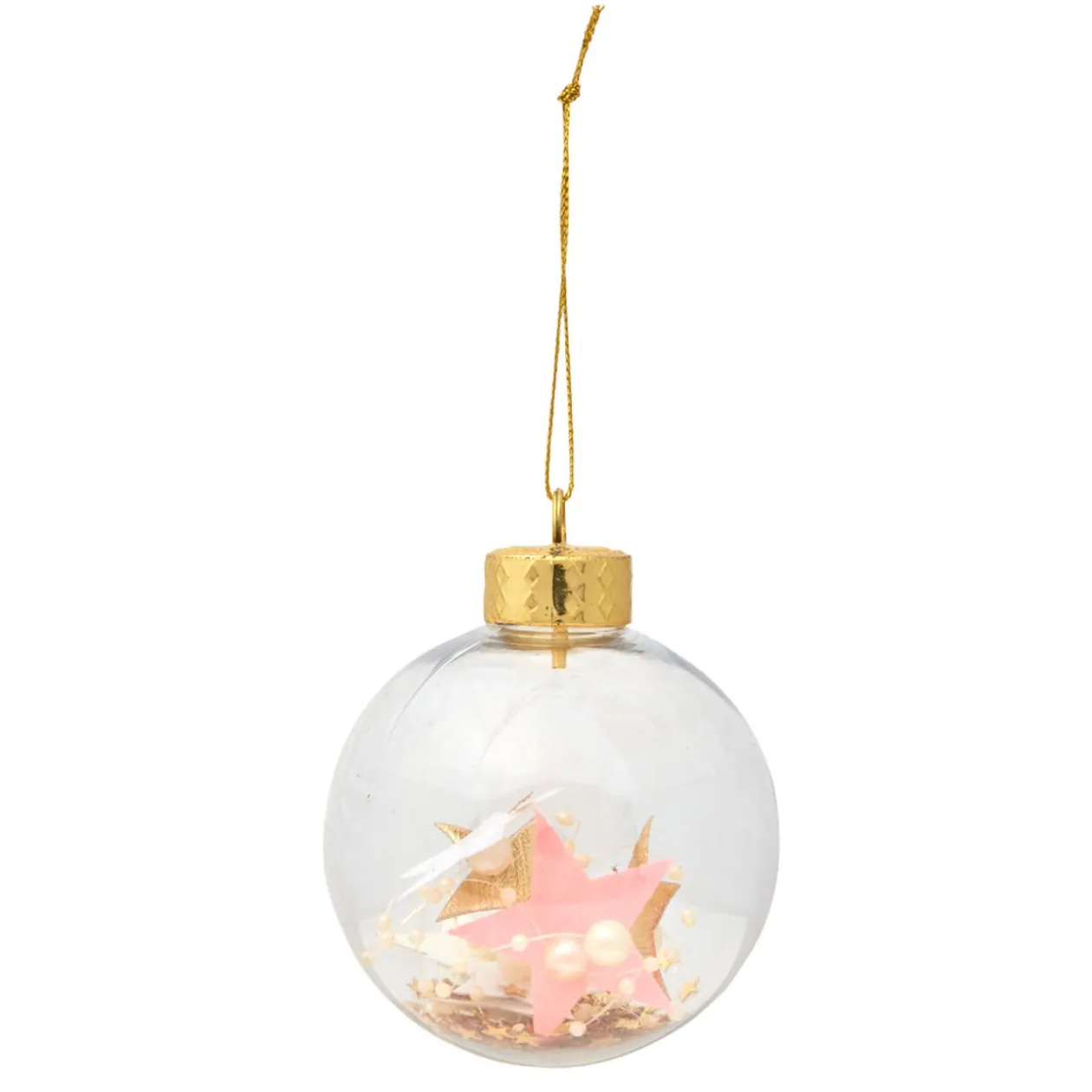 Boule de Noël pailletée