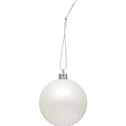 Boule de Noël rouge et blanche x 50