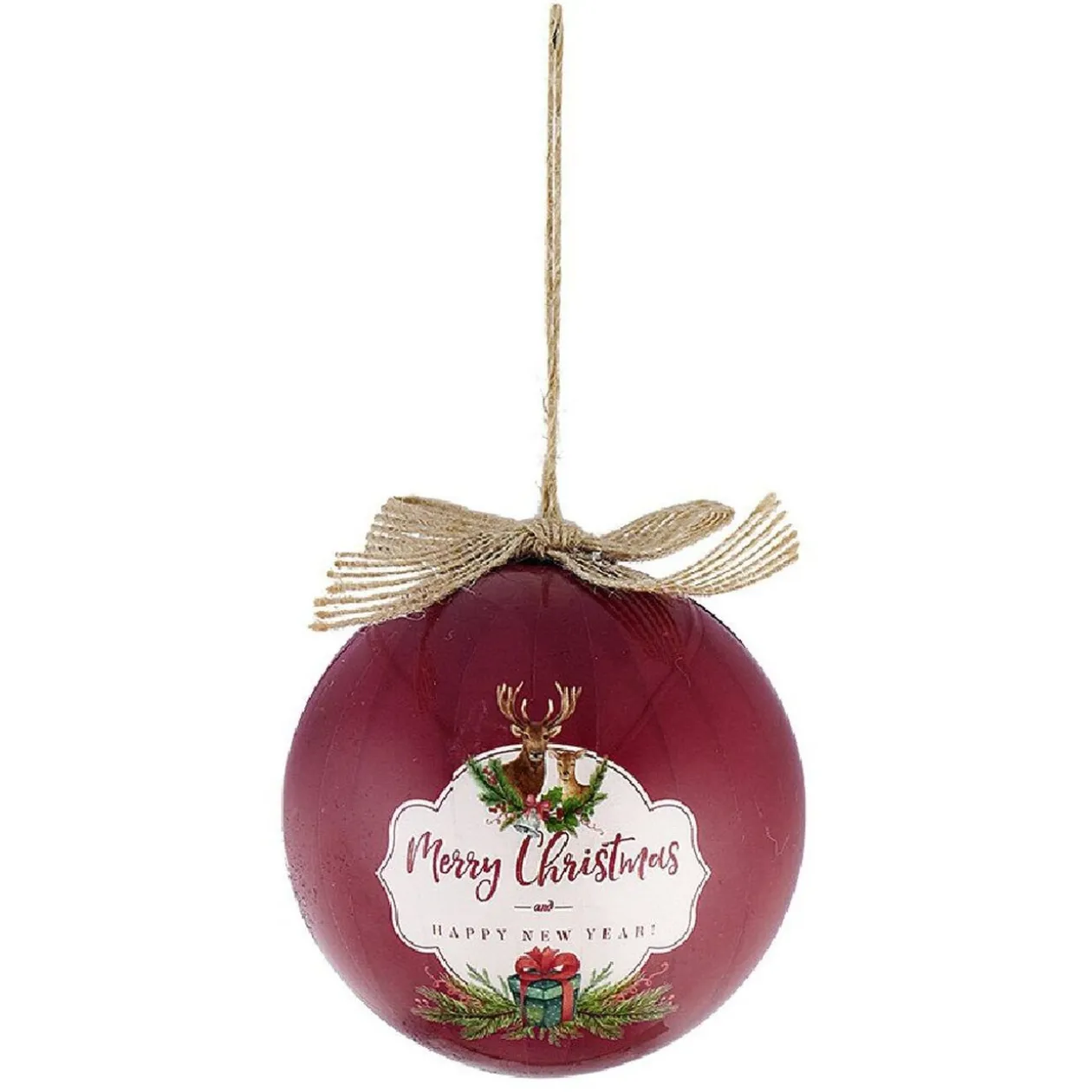 Boule de Noël style vintage