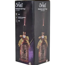 Bouteille motif Halloween LED fumée USB