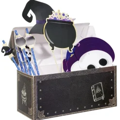 Box coffre décoration Sorcier party box 39 pièces
