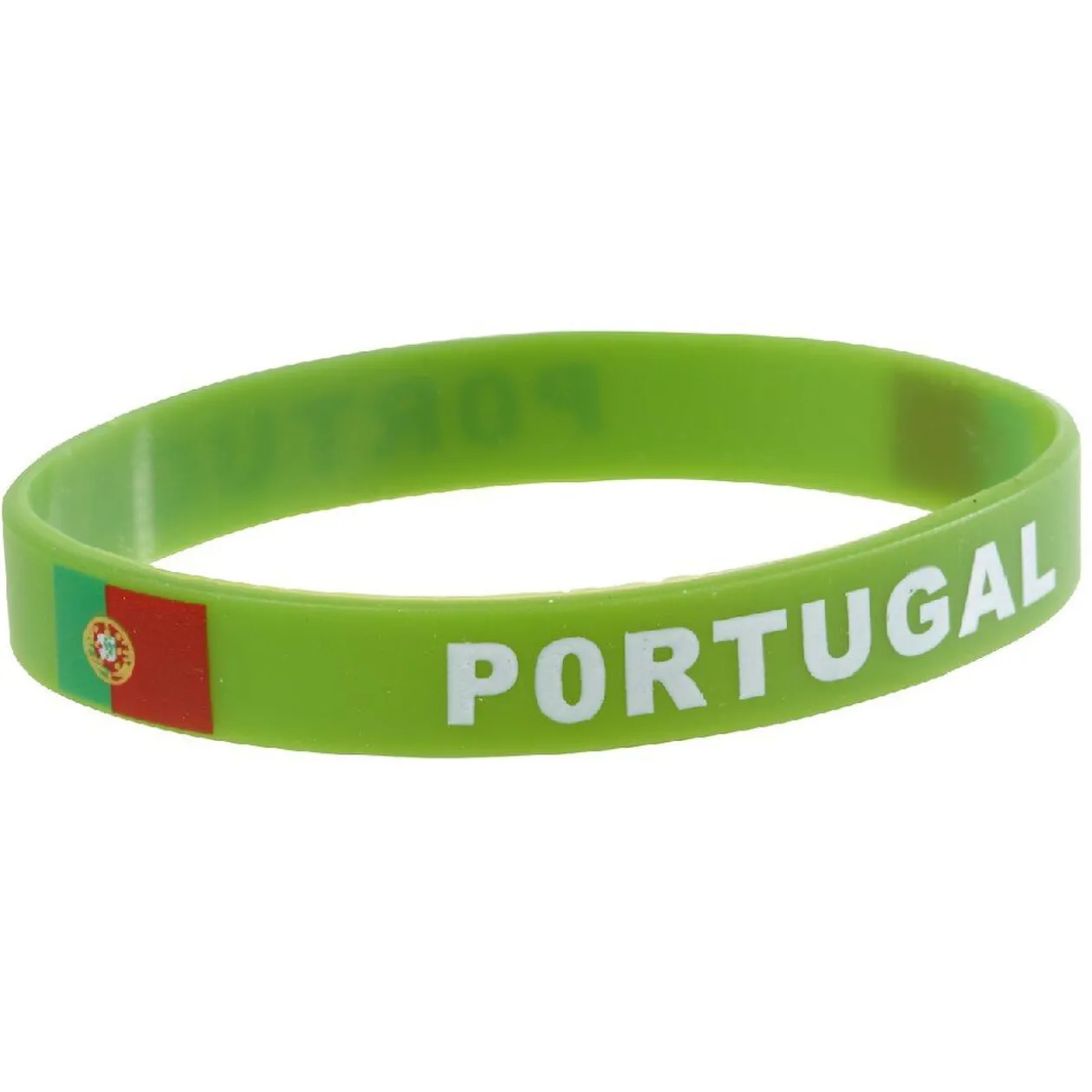 Bracelet silicone coloré du supporter