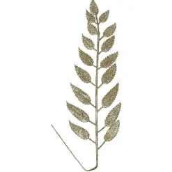 Branche décorative à paillettes doré